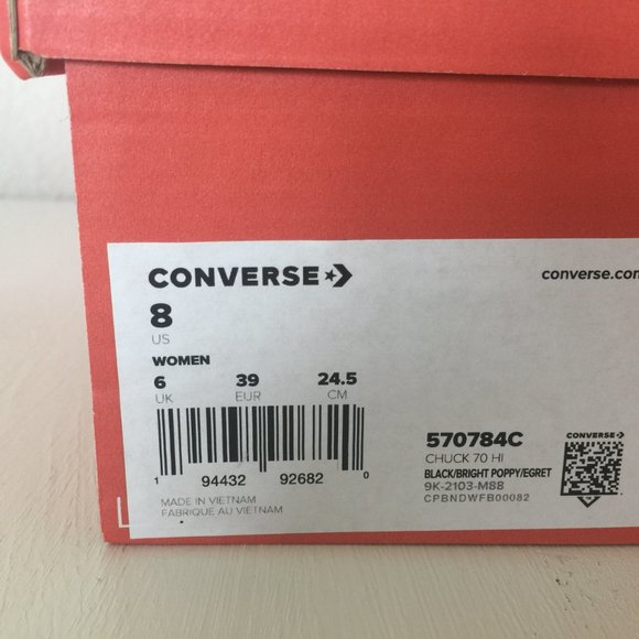 Converse Chuck Taylor All Star 1970s Crafted Crochet Sneaker - Picture 13 of 15